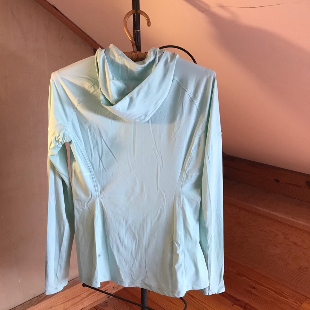 Lululemon Mint Half Zip Hoodie, EUC, 10 - Picture 2 of 16